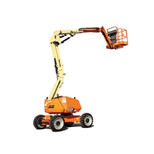 Nacelle articulée à roues - 340AJ - JLG Industries Inc. - diesel / tout terrain / pour chantier