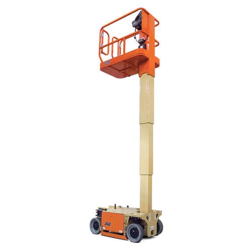 Plateforme de travail - 1230ES - JLG Industries Inc. - mobile / porte-opérateur / avec garde-corps de sécurité