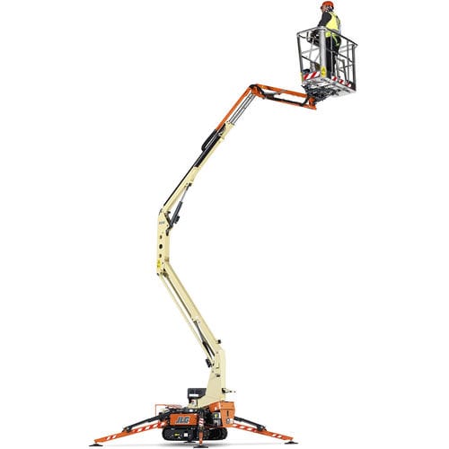 Nacelle araignée sur chenilles - X14J  - JLG Industries Inc. - essence / hybride diesel-électrique / compacte