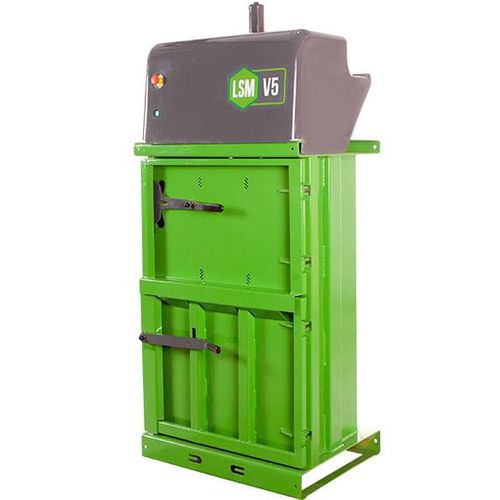 Presse à balles pour carton - V5 - LSM Recycling Equipment - pour papier / pour plastique / pour textiles