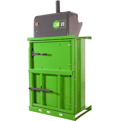 Presse à balles pour carton - V8 - LSM Recycling Equipment - pour papier / pour plastique / pour déchets