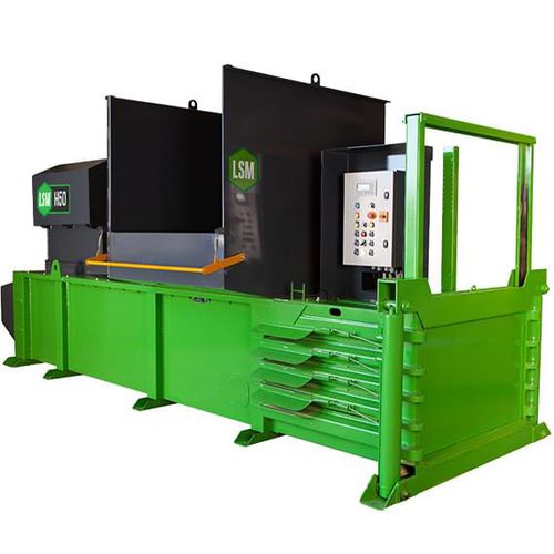 Presse à balles pour carton - H50 - LSM Recycling Equipment - pour papier / pour plastique / pour déchets