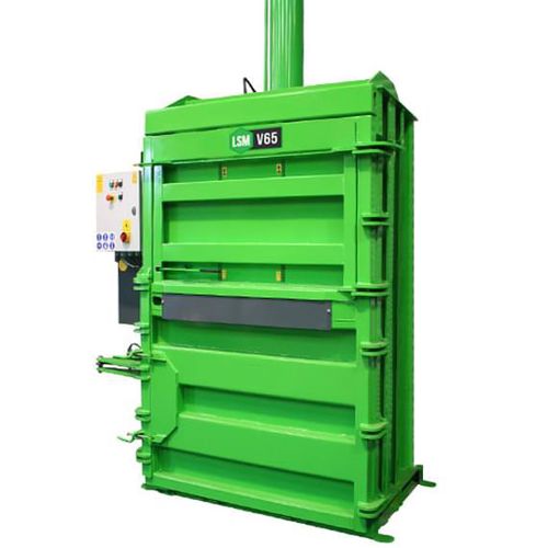 Presse à balles pour carton - V65 - LSM Recycling Equipment - pour papier / pour plastique / pour métaux