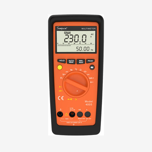 Multimètre numérique - 4005 / 4006 Series - Simpson - portable / 1000 V / 10 A
