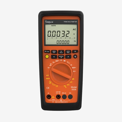 Multimètre numérique - 500 series - Simpson - portable / CAT I / CAT II