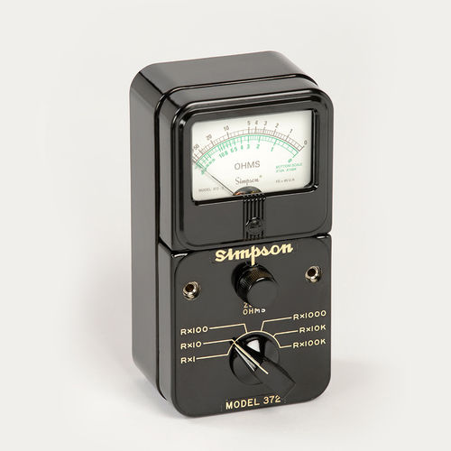 Ohmmètre analogique - 372-3 series - Simpson - portable