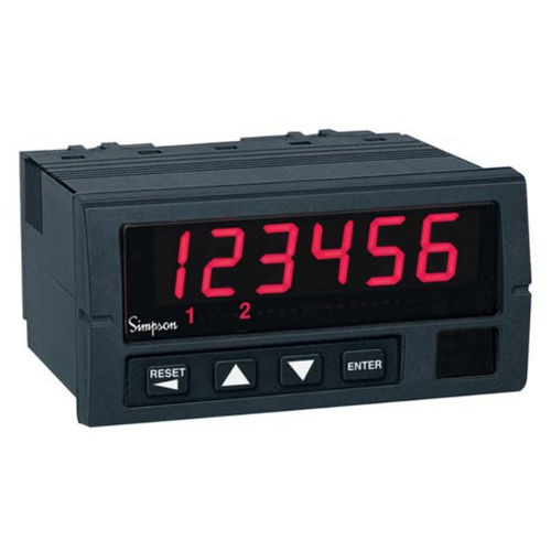 Compteur totalisateur binaire - S660 - Simpson - numérique / programmable / pour montage sur panneau