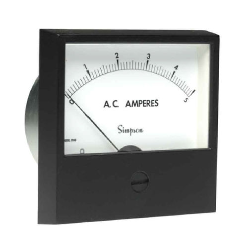 Indicateur de courant - Simpson - analogique / encastré