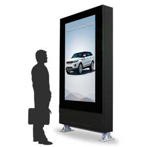 Totem publicitaire - 72WX70MF - Armagard Ltd - pour affichage LCD