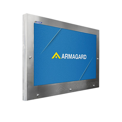 Boîtier pour écrans - SDS18-55-W-L-IP69K - Armagard Ltd - mural / rectangulaire / en inox