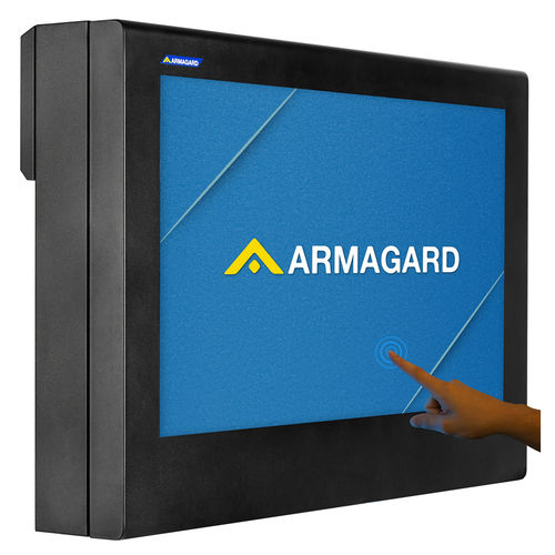 Boîtier pour écran tactile - PDS-W-L-TS - Armagard Ltd - mural / en acier doux / en acier à revêtement par poudre