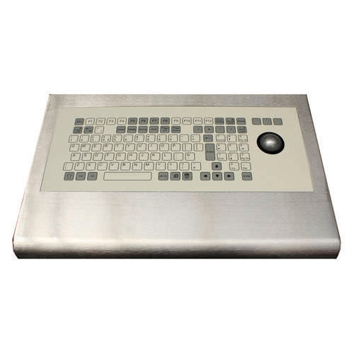 Clavier à touches mécaniques - SKBE-TB - Armagard Ltd - avec trackball / industriel / pour applications hygiéniques
