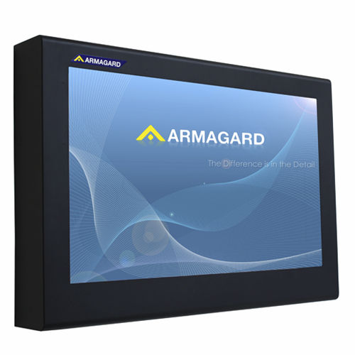 Boîtier affichage LCD - PSS - Armagard Ltd - mural / rectangulaire / en acier doux