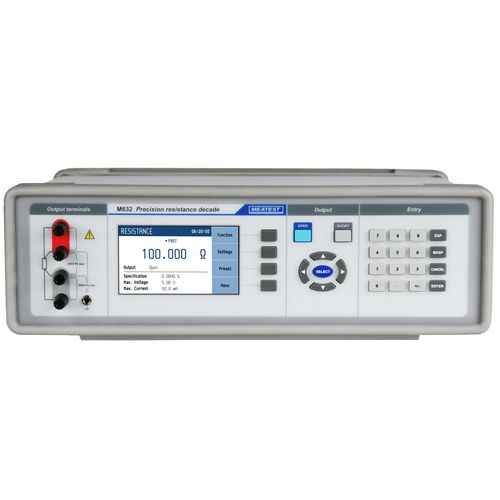 Boîte à décade de précision - M632 - Meatest spol. s r.o.  - programmable / de résistances