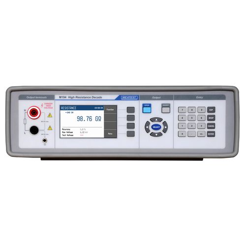 Boîte à décade programmable - M194 - Meatest spol. s r.o.  - contrôlée par ordinateur / tensions élevées / de résistances
