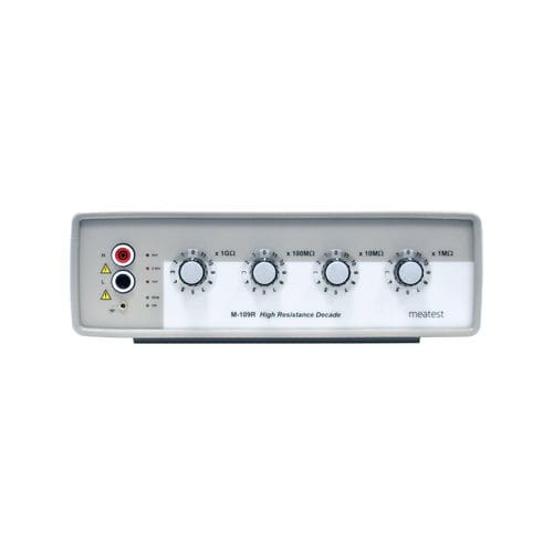 Boîte à décade programmable - M109R - Meatest spol. s r.o.  - contrôlée par ordinateur / tensions élevées / de résistances