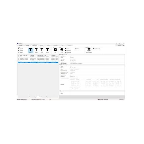 Logiciel de reporting - WinQbase - Meatest spol. s r.o.  - de base de données ODBC / de calibration / de laboratoire