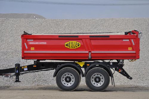 Remorque benne - MZDA 18.23 series - MEILLER F. X. Fahrzeug- und Maschinenfabrik GmbH & Co KG - de bloc en béton / pour sable / à 2 essieux