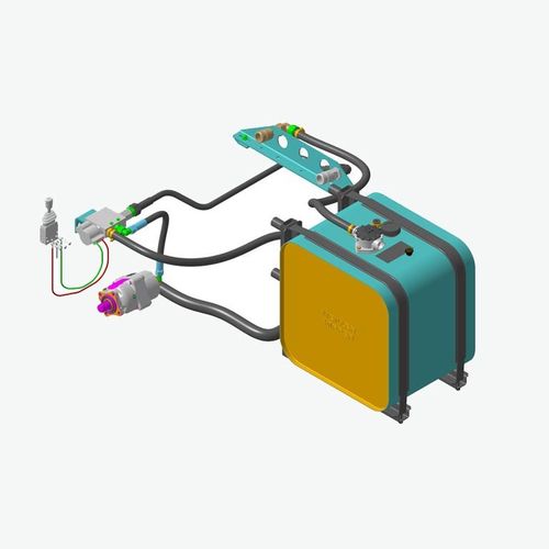 Système d'entraînement hydraulique pour camion - MEILLER F. X. Fahrzeug- und Maschinenfabrik GmbH & Co KG