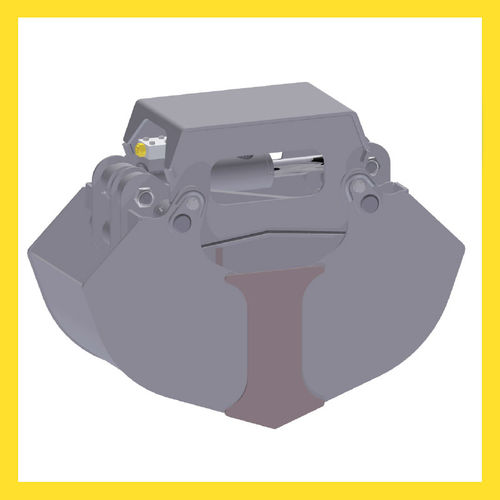 Benne preneuse hydraulique - MBO series - MINELLI SRL a socio unico - mécanique bicâble
