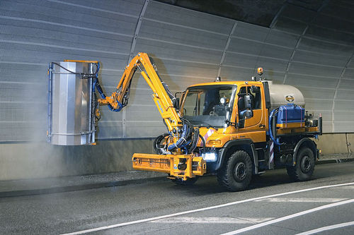Balayeuse pour véhicule porteur - MFK 500-T - MULAG Fahrzeugwerk Heinz Wössner GmbH u. Co. KG - hydraulique / d'extérieur