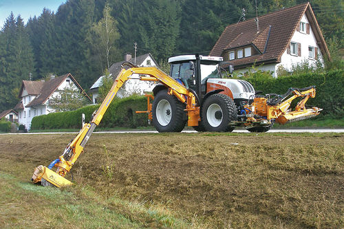 Broyeur à axe horizontal épareuse - GZA 750 S - MULAG Fahrzeugwerk Heinz Wössner GmbH u. Co. KG