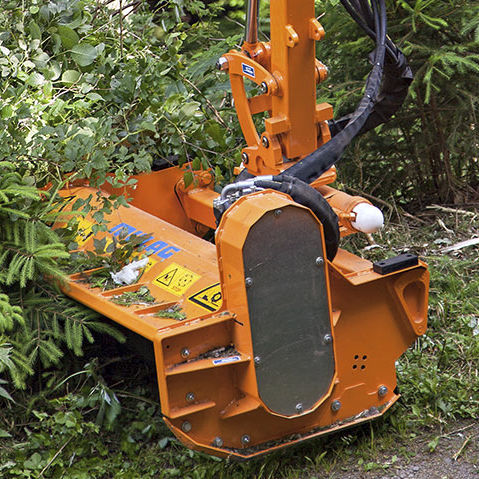 Broyeur à axe horizontal épareuse - BRK 1200 - MULAG Fahrzeugwerk Heinz Wössner GmbH u. Co. KG - forestier