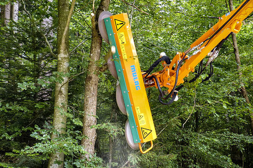 Tête coupe-branche pour pelle hydraulique - FSG 2000 - MULAG Fahrzeugwerk Heinz Wössner GmbH u. Co. KG