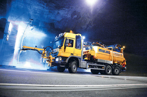 Système de lavage à eau - TWG 600-L - MULAG Fahrzeugwerk Heinz Wössner GmbH u. Co. KG - automatique / haute pression / monté sur camion