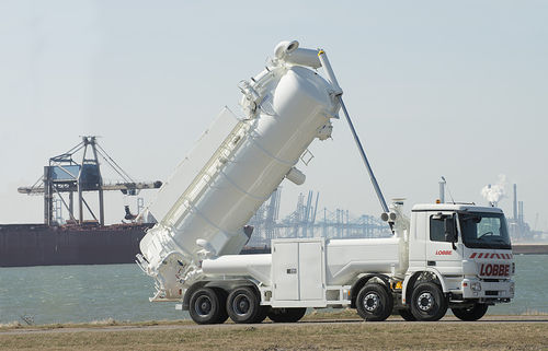 Camion aspirateur vidangeur - Vacu-Press® 8000 ADR - Naaktgeboren Rotterdam B.V.  - à 4 essieux