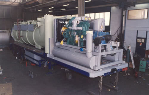 Semi-remorque citerne - Vacu-Press® 8000 ADR - Naaktgeboren Rotterdam B.V.  - pour transport de produits dangereux / à 3 essieux / tractée