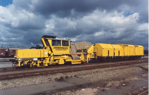 Remorque porte-engin - Vacu-Press® Trains - Naaktgeboren Rotterdam B.V.  - de chantier / tractée / aspiratrice