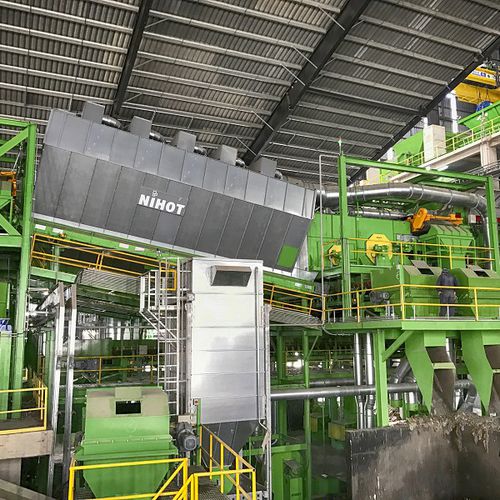 Séparateur de déchets - DDS  - Nihot Recycling Technology B.V.  - de verre / à air / à tambour