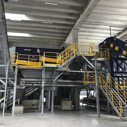 Séparateur de déchets - DRS  - Nihot Recycling Technology B.V.  - de verre / centrifuge à disques / pour chantier de construction