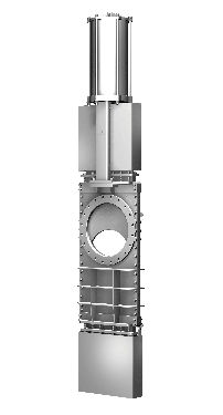 Vanne à guillotine - TH  - ORBINOX  - électrique / de coupure / pour eaux usées