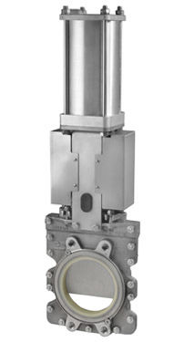 Vanne à guillotine - CR  - ORBINOX  - électrique / de coupure / wafer