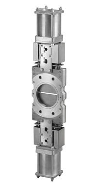 Vanne à guillotine - DT  - ORBINOX  - électrique / de coupure / pour boue