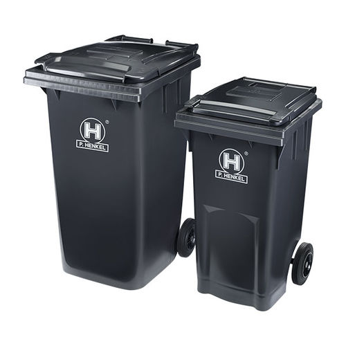 Poubelle à 2 roues - MGB S series - P. Henkel GmbH  - en HDPE / pour déchets industriels / avec couvercle