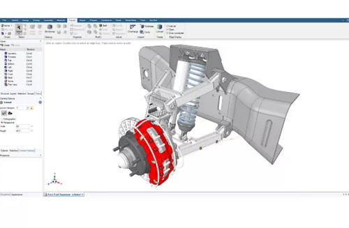 Logiciel d'analyse - SpaceClaim - ANSYS - d'interface / de simulation / d'ingénierie