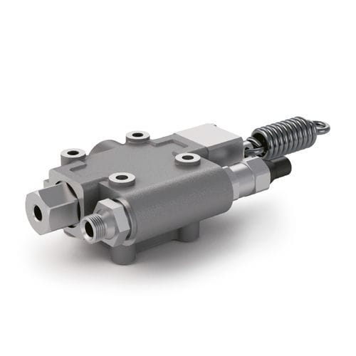 Distributeur hydraulique actionné pneumatiquement - DM 50 series - PENTA, H.S., S.p.A.  - à commande mécanique