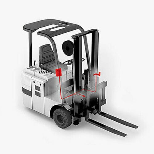 Système de pesage pour chariot élévateur - Pfreundt GmbH  - embarqué / dynamique