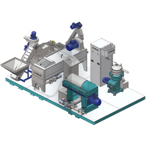 Décanteur pour huile d'olive - PMS 230 / PX 05 - POLAT MAKINA SANAYI VE TICARET A.S.  - centrifuge / horizontal