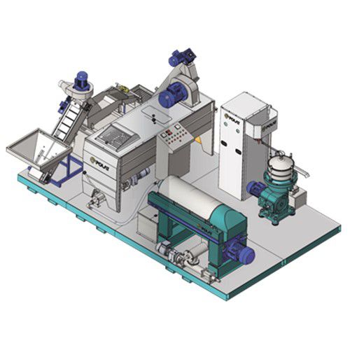 Décanteur pour huile d'olive - PMS 230 / PX 10 - POLAT MAKINA SANAYI VE TICARET A.S.  - centrifuge / horizontal