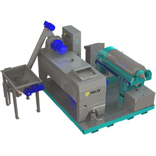 Décanteur pour huile d'olive - PMS 230/ PX 10 Mini - POLAT MAKINA SANAYI VE TICARET A.S.  - centrifuge / horizontal