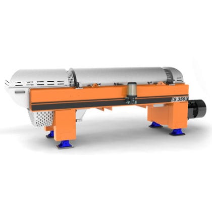 Décanteur pour la déshydratation des boues - S 350 - POLAT MAKINA SANAYI VE TICARET A.S.  - centrifuge / horizontal