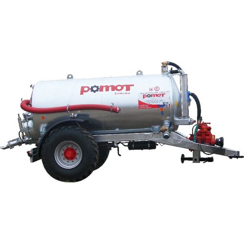 Cuve de transport - T507/6 - Pomot Sp. z o. o. (GmbH) Chojna  - de boues / galvanisée / autoportante