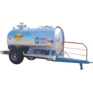 Cuve eau potable - T507 / 4 - Pomot Sp. z o. o. (GmbH) Chojna  - sur remorque / horizontale