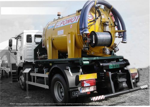 Camion hydrocureur - KOMBI series - Pomot Sp. z o. o. (GmbH) Chojna  - à 2 essieux