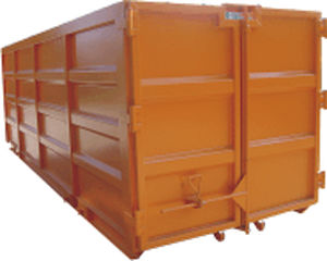 Conteneur à déchets en métal - PT-20 - Pomot Sp. z o. o. (GmbH) Chojna  - pour déchets industriels