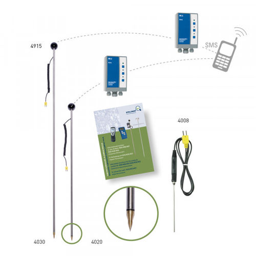 Sonde de température thermocouple type K - 30004089 - Pronova Analysentechnik - pour laboratoire / en inox